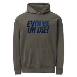 Unisex garment-dyed hoodie