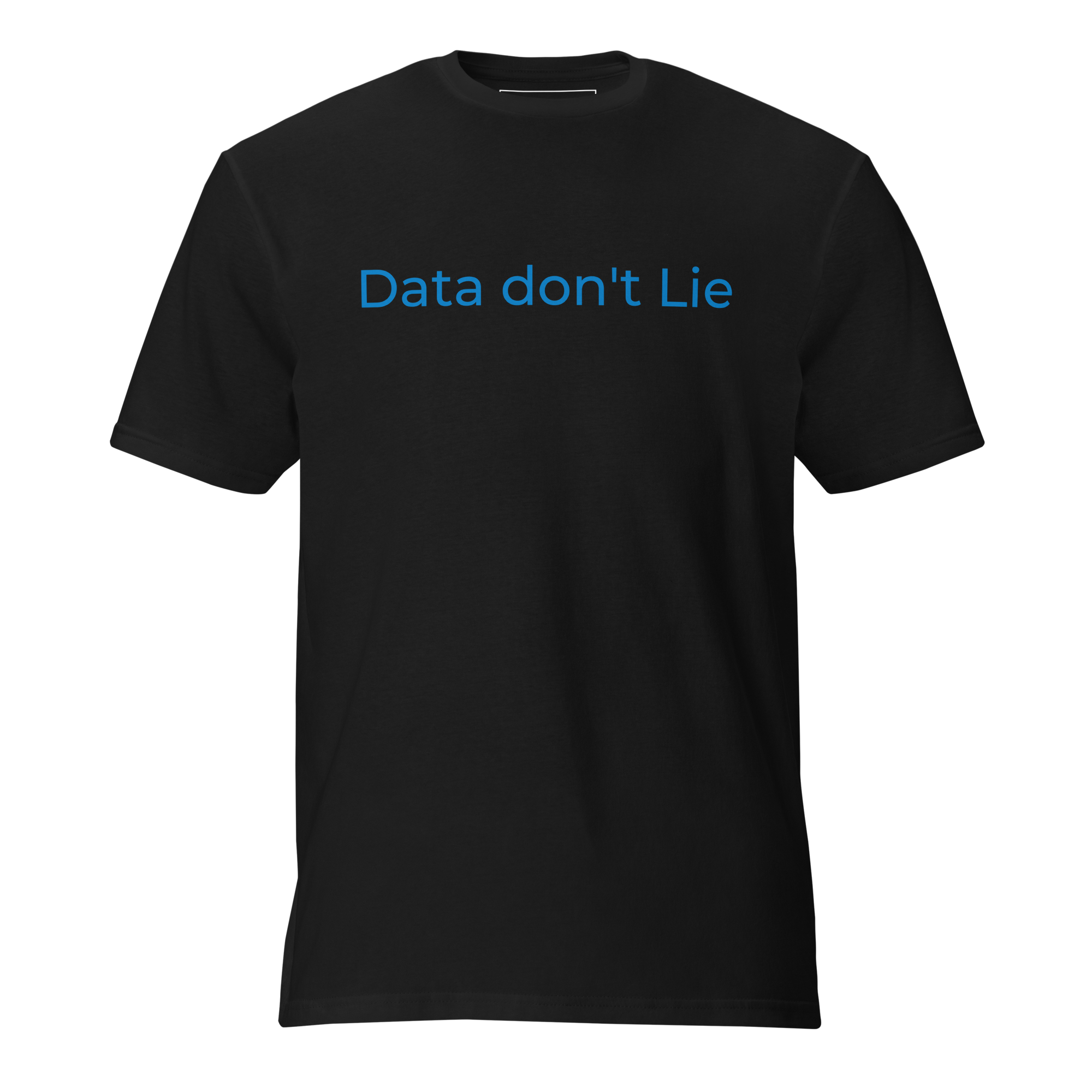Data don't lie men's Short-Sleeve T-Shirt - Image 2