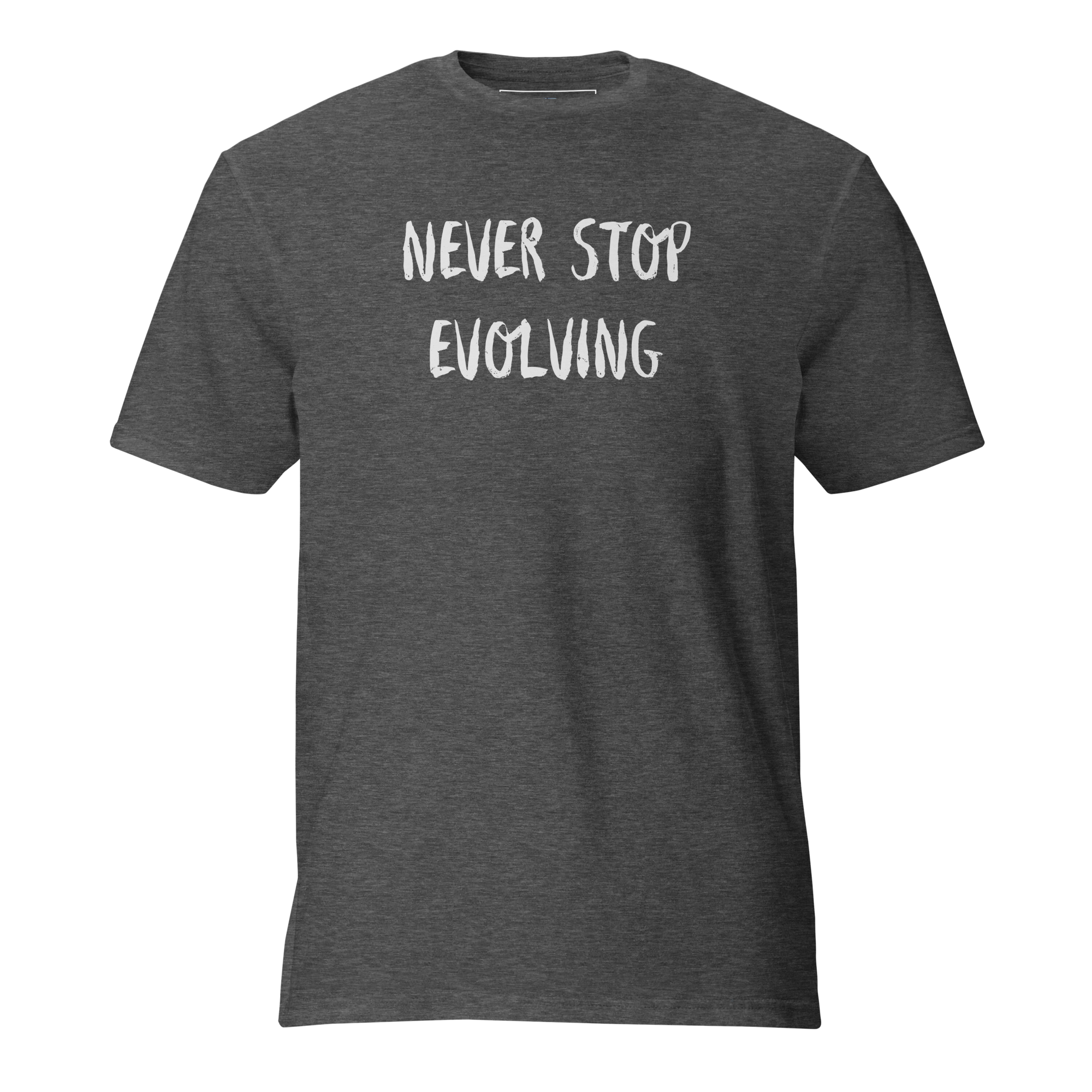 Never Stop Evolving Men's Short-Sleeve T-Shirt