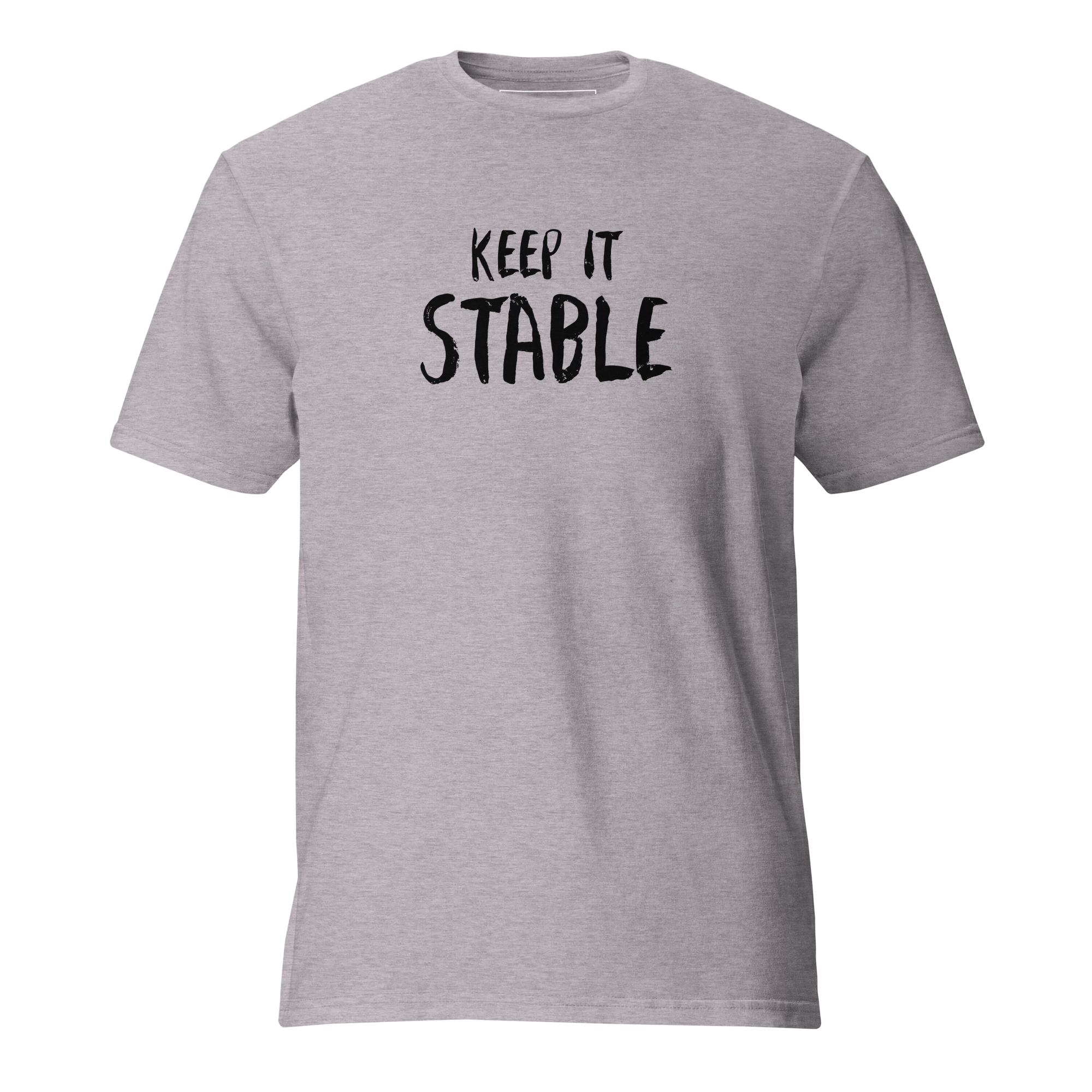 Keep it stable Men's Short-Sleeve T-Shirt - Image 3